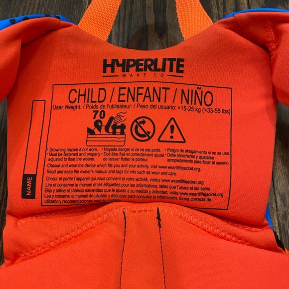 HyperLite Elite Child Life Jacket - Picture 9 of 14